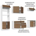 Ver imagem 5 de Armário de Cozinha Completa 270cm Branco/Rustic Glamy Madesa 13