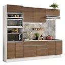 Ver imagem 3 de Armário de Cozinha Completa 270cm Branco/Rustic Glamy Madesa 13