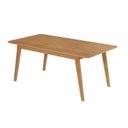 Ver imagem 6 de Conjunto Home Office 2 Peças Escrivaninha MDF Pés em Madeira Maciça 80cm e Estante Marrom