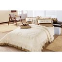 Ver imagem 3 de Kit Colcha Naturalle Queen Size 5 Peças Com Almofada Palha