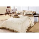 Ver imagem 6 de Kit Colcha Naturalle Queen Size 5 Peças Com Almofada Palha
