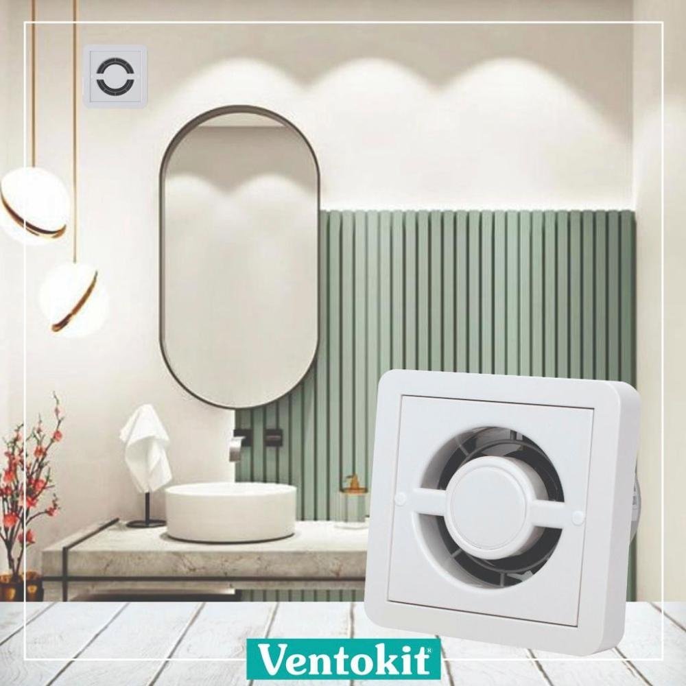 Exaustor de Ar Ventokit New Classic 150 Bivolt para Ambientes até 8 M² - 2