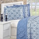 Ver imagem 3 de Cobre Leito Queen Size Dupla Face Valence 3 Peças Estampado/Azul
