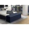 Calçadeira Baú Raissa 138 cm Suede Azul Marinho - 2