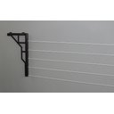Ver imagem 4 de Varal Roupas Parede ou Muro Articulado 5 Cordas Quadrado. O Mais Forte e Bonito do Mercado. ALL STYL