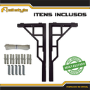 Ver imagem 6 de Varal Roupas Parede ou Muro Articulado 5 Cordas Quadrado. O Mais Forte e Bonito do Mercado. ALL STYL