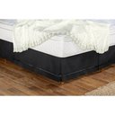 Ver imagem 1 de Saia Para Cama Box King Size Preto Ponto Palito Classic Colors