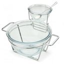 Ver imagem 4 de Saladeira de Vidro Redonda Linha Andrea 3 L - 2738