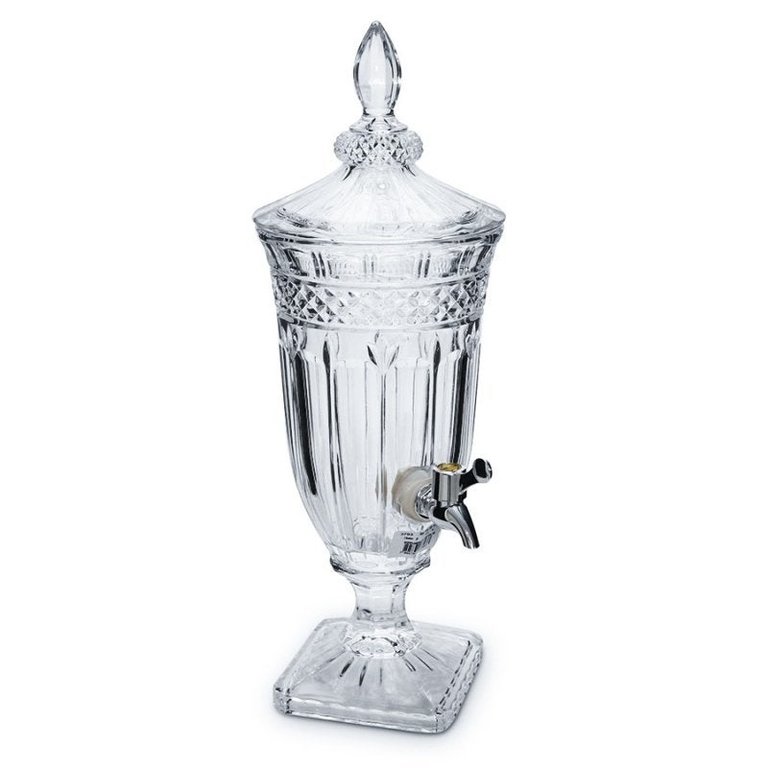 Dispensador De Cristal De Bebida Brandon 2 Litros 16X45cm altura