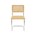 Ver imagem 1 de Cadeiras de Jantar Cozinha Cesca sem Braço Madeira Base Aço