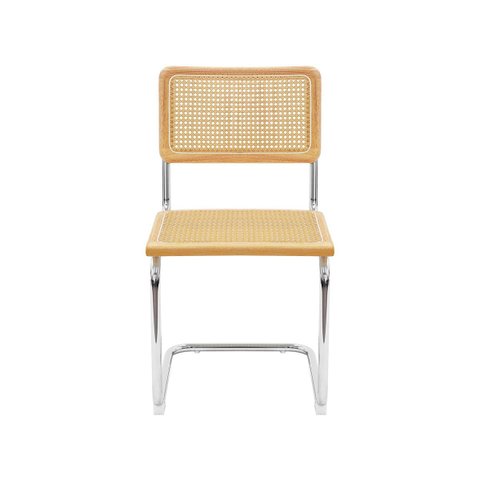 Cadeiras de Jantar Cozinha Cesca sem Braço Madeira Base Aço