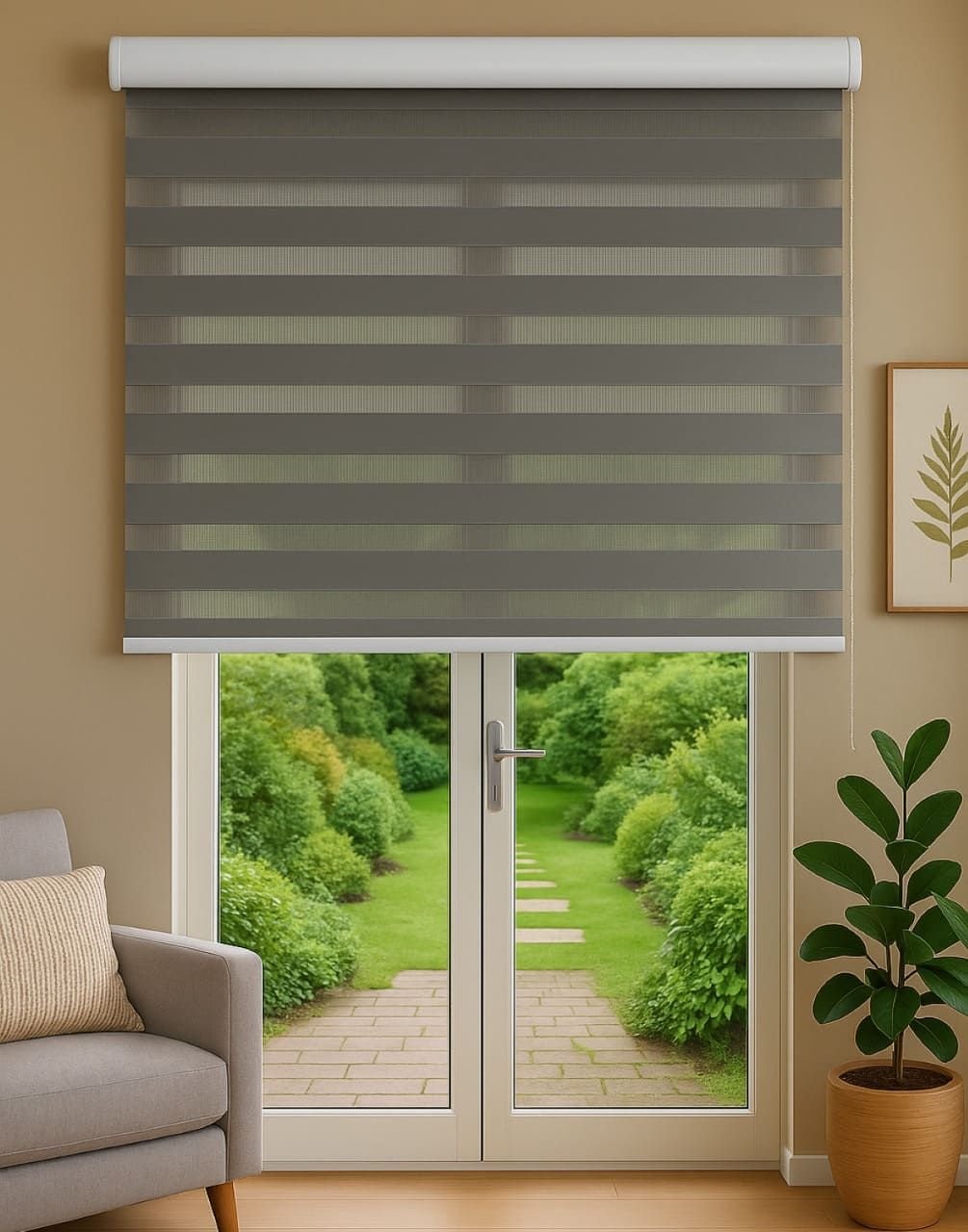 Persiana Horizontal Pvc 25mm Block Luxo 80larg X 220alt Cinza - Quarto/sala/ Escritório/cozinha/lava é boa?