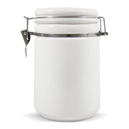 Pote com Fechamento Hermetico de Porcelana 13X20cm - Lyor Classic - 3 Pote com Fechamento Hermetico de Porcelana 13X20cm - Lyor Classic - 3