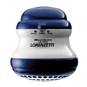 Chuveiro Bello Banho Ultra Azul com Cano 220v 5500w - Lorenzetti