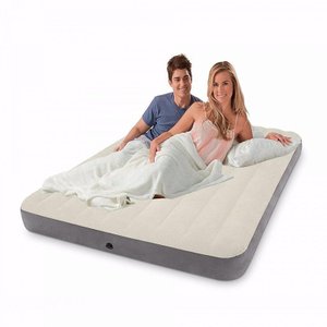 Colchão Inflavel Casal Queen Intex Fiber Tech Camping N64709