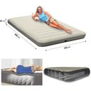 Ver imagem 3 de Colchão Inflável Queen Casal Dura Beam Fiber Tech Com Bomba de Encher Intex