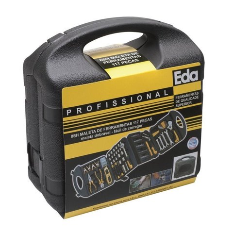 Maleta de Ferramentas 117 Peças EDA