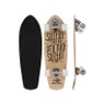 Skate Longboard Carver Simulador Surf Abec 5 Marfim Mormaii - 2