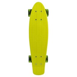 Mini Skate Cruiser Longboard Rodas Truck Abec-7 Surf Mormaii Amarelo - 1