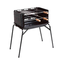 Ver imagem 1 de Churrasqueira a Carvão Móvel Mor Montana Preta 54x35x64cm