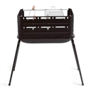 Ver imagem 3 de Churrasqueira a Carvão Móvel Mor Montana Preta 54x35x64cm