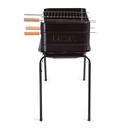Ver imagem 2 de Churrasqueira a Carvão Móvel Mor Montana Preta 54x35x64cm