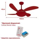 Ver imagem 4 de Ventilador de Teto Volare Platinum Fly 127V