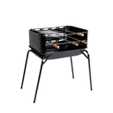 Ver imagem 1 de Churrasqueira a Carvão Móvel Mor Araguaia Preta 72x44x75cm