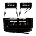 Ver imagem 4 de Churrasqueira a Carvão Móvel Mor Araguaia Preta 72x44x75cm