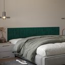 Ver imagem 1 de Kit 10 Placas Cabeceira Modular Estofada Autocolante King - Verde