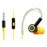 Fone de Ouvido Earhook - Silicone Amarelo e Preto - Pulse Ph221 - 3