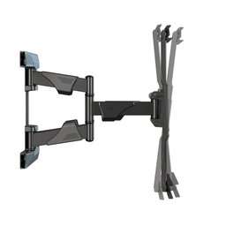 Suporte Articulado de Parede para Tv, Elg, A02v6n, para Tvs de 32" a 86", até 46kg, Preto - 2
