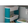 Organizador Slim 3 Andares - Loft 44,83 X 17,34 X 67,85 Cm Coza Verde - 10