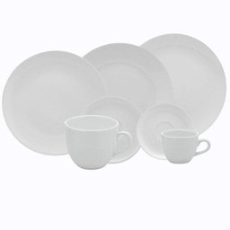 Aparelho Jantar/Chá/Café 42 Peças Oxford Em42-4812 Coup White - 3 Aparelho Jantar/Chá/Café 42 Peças Oxford Em42-4812 Coup White - 3