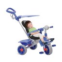 Ver imagem 2 de Triciclo Bandeirante Smart Comfort Azul Reclinável