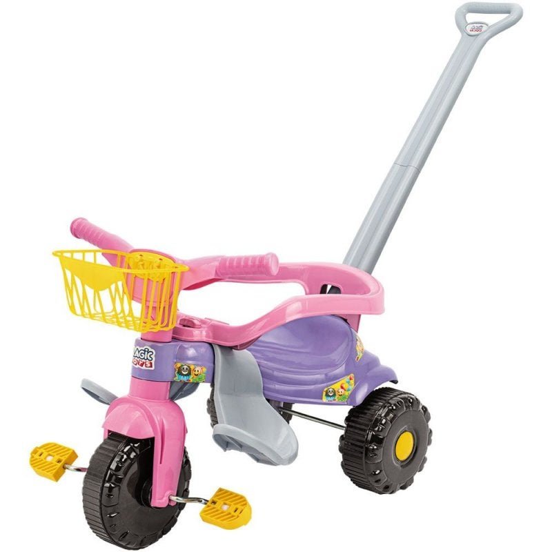 Triciclo Tico-tico Festa Rosa 2561L Magic Toys - 1