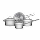 Ver imagem 1 de Jogo de Panelas Allegra 4 Peças Aço Inox Tramontina