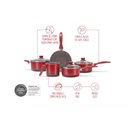 Ver imagem 5 de Conjunto De Panelas 5 Peças - Smart - Vermelho - Brinox