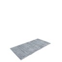 Ver imagem 6 de Tapete Peludo Apolo 1,00 x 1,50 Prata | Prata Têxtil