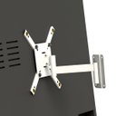 Ver imagem 4 de Suporte Tv 10" a 42" Vesa 200x200 3 Movimentos - Branco