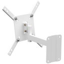 Ver imagem 3 de Suporte Tv 10" a 42" Vesa 200x200 3 Movimentos - Branco