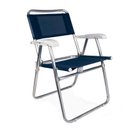 Ver imagem 1 de Cadeira Master Alumínio Azul Mor