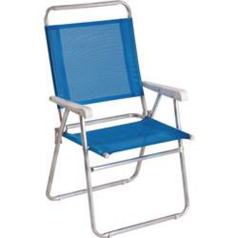 Cadeira Master Plus Alumínio Azul - Mor - 3