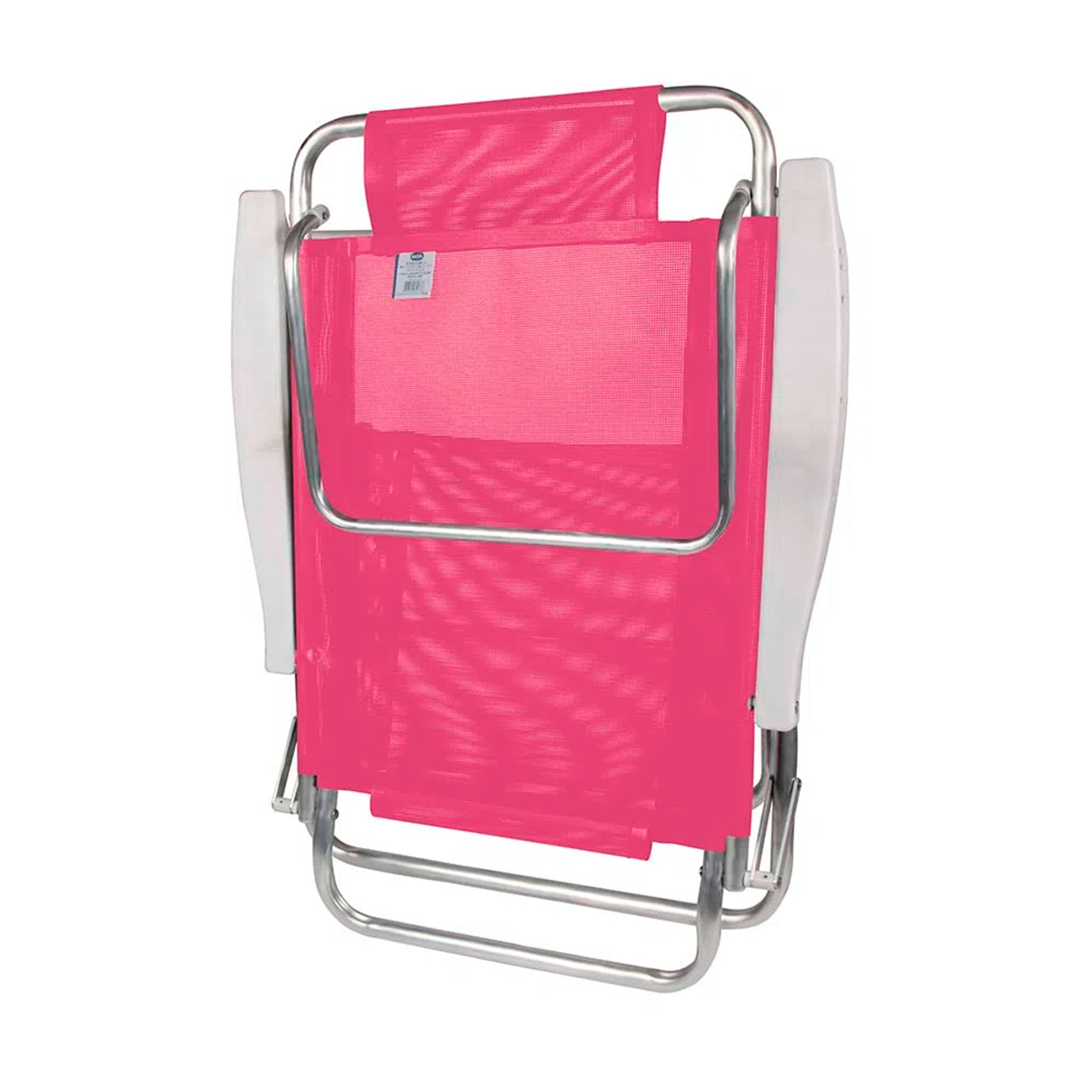 Cadeira De Praia Reclinável Mor Summer Pink 6 Posições - 4
