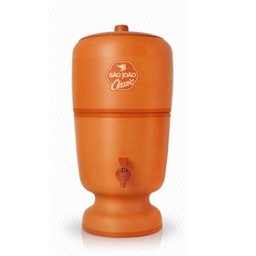 Filtro de Água Classic São João 6 Litros com Vela Tripla Ação e Boia - 1