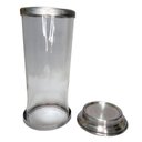 Ver imagem 2 de Kit Copo Suporte Vidro para Vela + 3 Velas Votivas 7 Dias Preta 250g