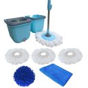Ver imagem 1 de Spin Mop Duplo Mop Com 3 Esfregão 1 Refil a Pó + Pano de Microfibra