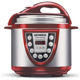 Panela de Pressão Elétrica Mondial Pratic Cook, 5 Litros - PE-12 - 110 v - 1