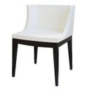 Ver imagem 6 de Cadeira Or Design Senhorita Courissimo Branco e Madeira Escura