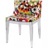 Cadeira Mademoiselle Base Incolor Estampa C - 1
